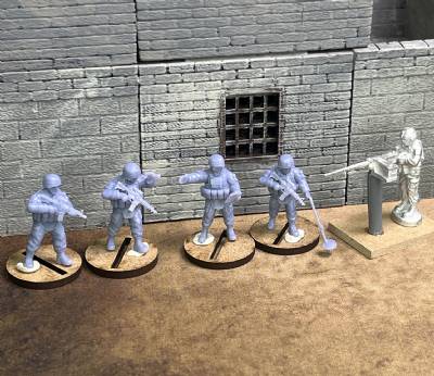 US Army Entry control team
